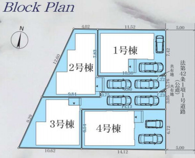 さいたま市大宮区大成町　2期　新築一戸建て　02の区画図|2号棟