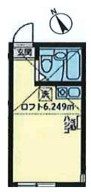 【間取り】 | ユナイト白幡チョコミントパフェ