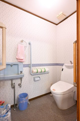 【トイレ】 | 太田市宝町　中古戸建 | こちらの洋室にはバリアフリーの使いやすいトイレ付き♪