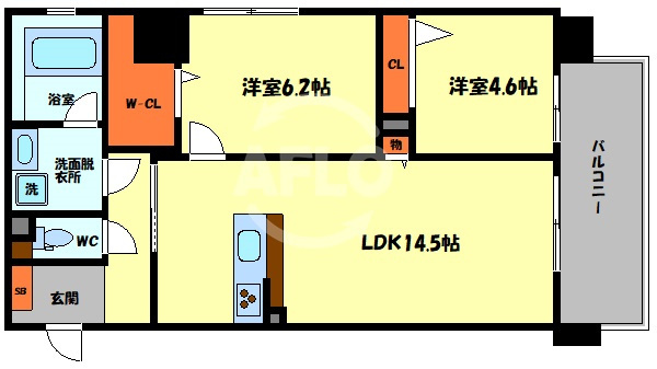 アンシャンテ松崎町の間取り|アンシャンテ松崎町　間取り