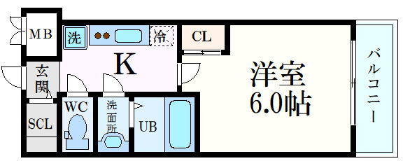 プランドール新北野