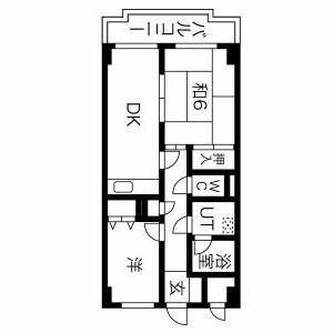 アブニール根岸の間取り