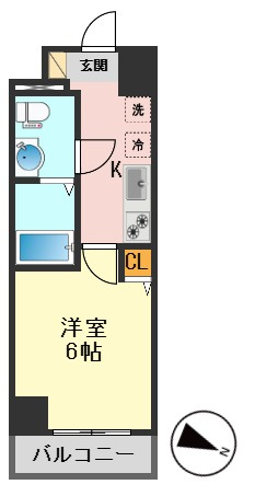 GENOVIA青砥skygarden の間取り