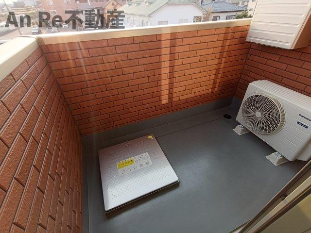 川口市戸塚４丁目の賃貸マンションのバルコニー