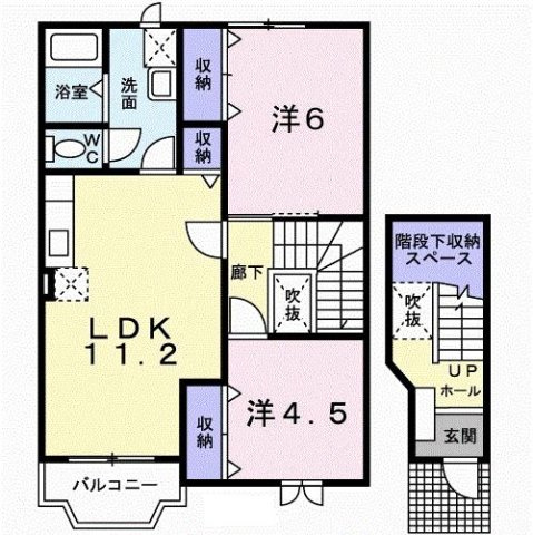 ヴィラヴェルソーの間取り