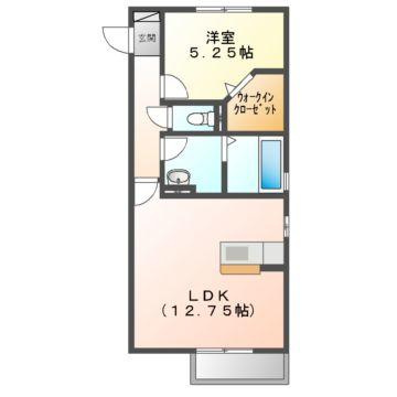 メゾンエミグラント　Ｂの間取り