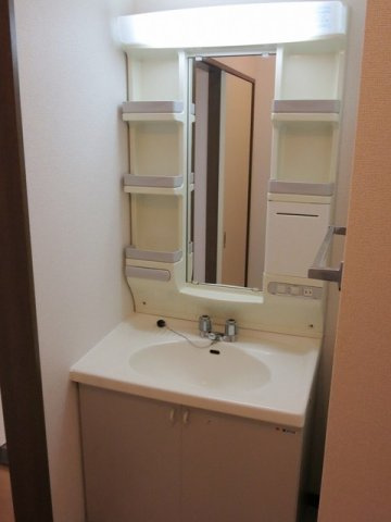 マンションミタライの洗面所