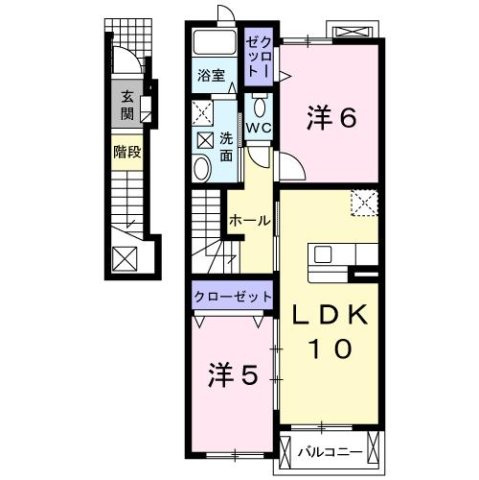 ソレアードの間取り