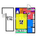 【間取り】 | Ｇａｒｄｅｎアズサの間取り