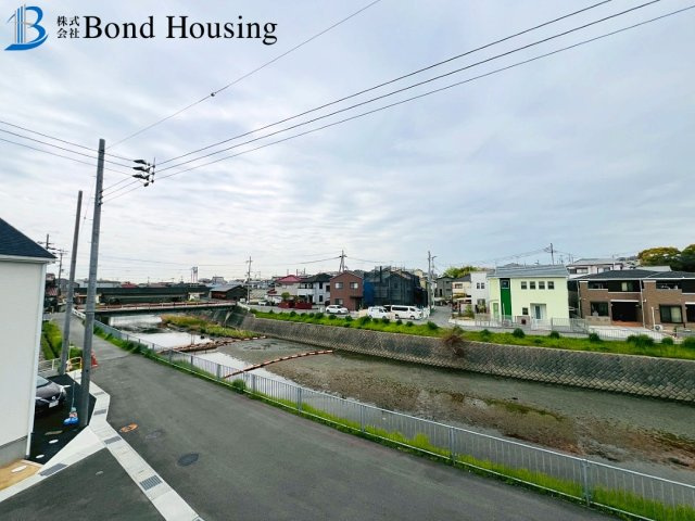 山電藤江駅徒歩9分　大久保町谷八木　全9棟　6号棟の展望