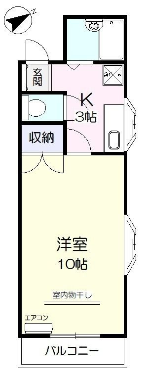 メゾン大福の間取り