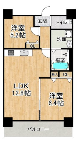 アメニティコート明舞の間取り|※間取りが現況と異なる場合は現況を優先します※