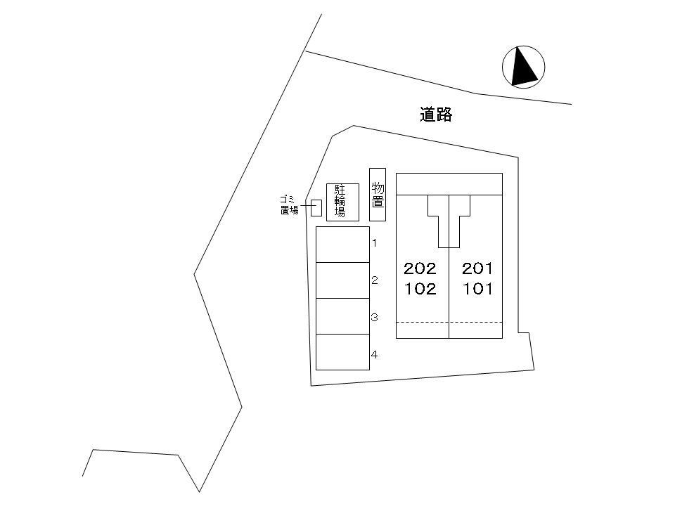 フェアリーガーデンの区画図