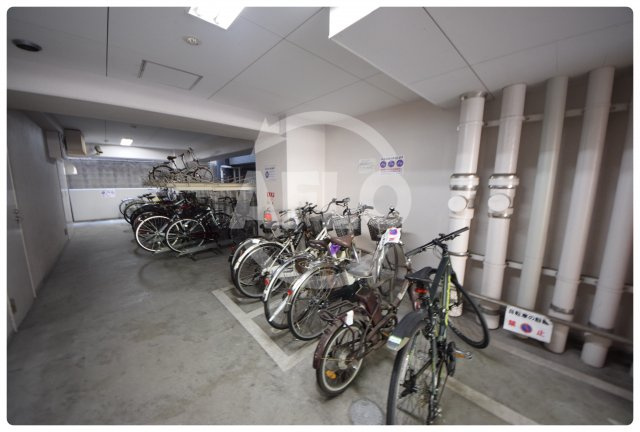 アドバンス上町台グレイスのその他共用部分|アドバンス上町台グレイス　駐輪場