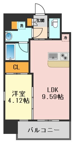 プレジオ亀有の間取り