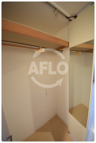 アドバンス上町台ラシュレの収納|アドバンス上町台ラシュレ　クローゼット