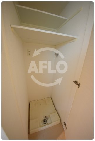 アドバンス上町台ラシュレの設備|アドバンス上町台ラシュレ　洗濯機置場