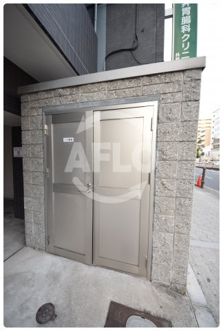 アドバンス上町台ラシュレのその他共用部分|アドバンス上町台ラシュレ　ゴミ置き場