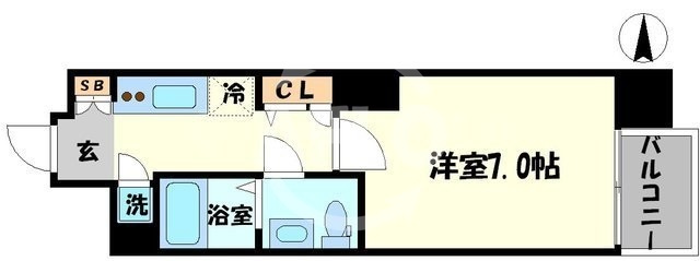 アドバンス上町台ラシュレの間取り|アドバンス上町台ラシュレ　間取り