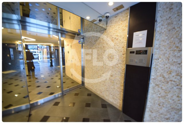アドバンス上町台ラシュレのロビー|アドバンス上町台ラシュレ　ロビー