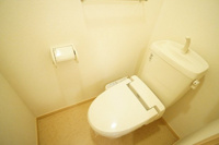 清潔感のあるトイレです