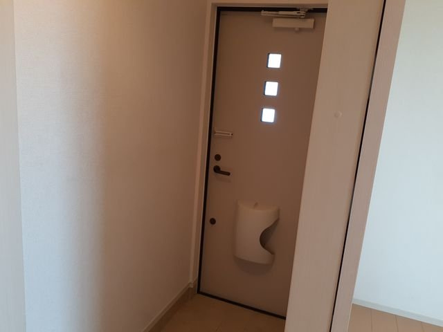 シンプルで使いやすい玄関です