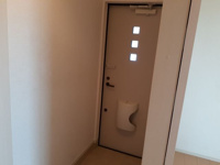 シンプルで使いやすい玄関です