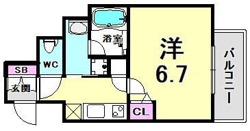 アドバンス神戸アルティスの間取り