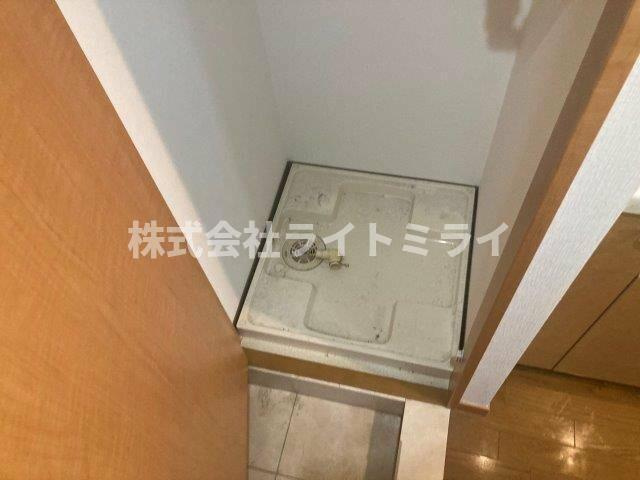 文京区春日１丁目の賃貸マンションの設備|室内洗濯機置場 