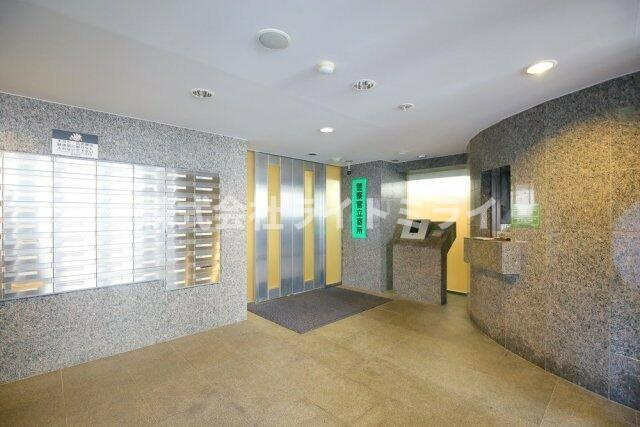 文京区春日１丁目の賃貸マンションのロビー| 