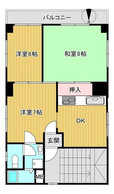 ハース本郷の間取り