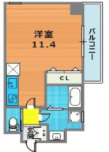 エカルラート青谷の間取り