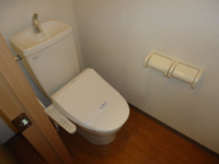シャワー付トイレ