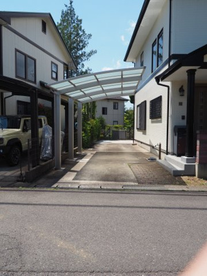 【駐車場】 | 中古戸建　福島市上鳥渡字しのぶ台27-15 | ★内覧予約でブランド米2kg★