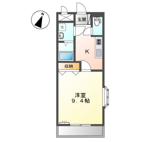 エクセレント，ＯＮの間取り