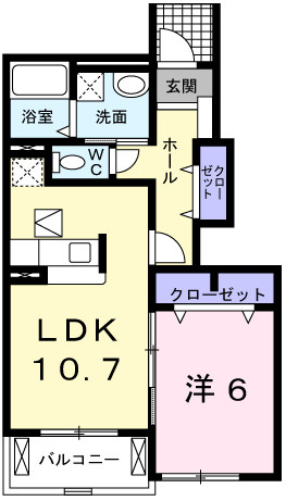プラシード・Ｓの間取り