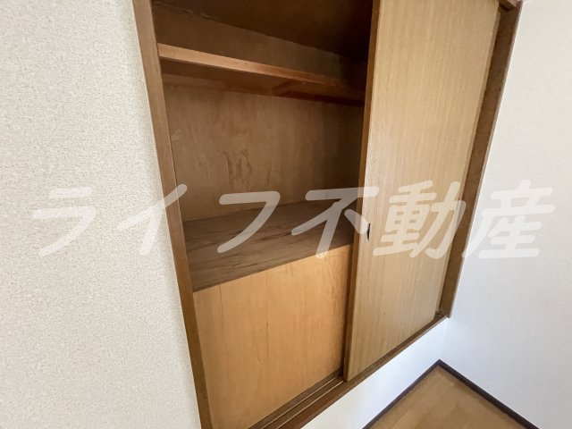 第2サンライフクローバーの収納|大きなスペースがあり、収納には困りません