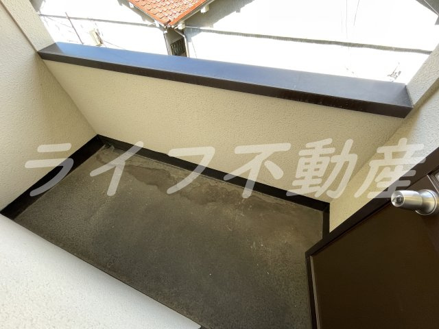 第2サンライフクローバーのバルコニー|暖かな日差しのふりそそぐバルコニー