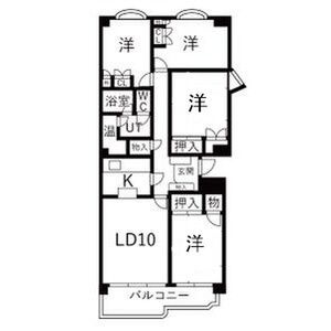 【間取り】 | 矢田川パークハウスC棟