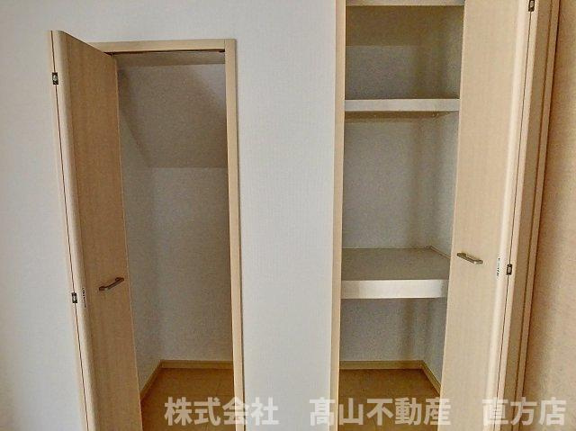 北九州市八幡西区楠橋南３丁目のアパートの収納