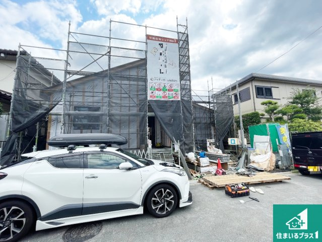 川西市清和台東　第1期　新築一戸建ての外観|現在建築中！落ち着いた街並みで新生活を始めることが出来そう！周辺の物件も併せてご紹介させて頂きます！