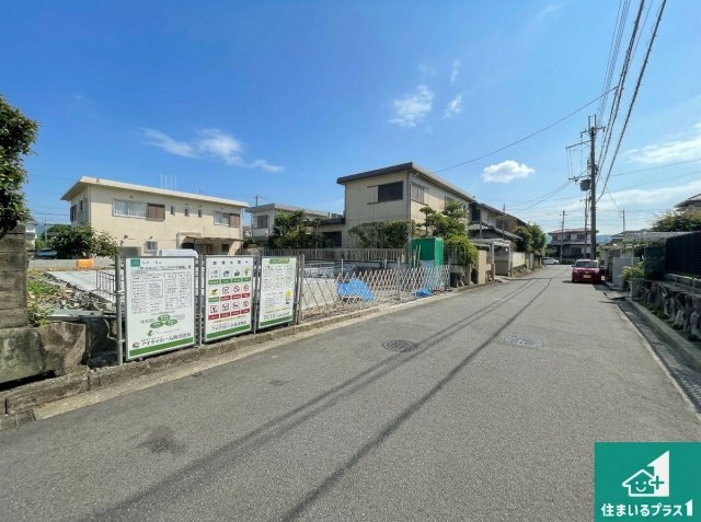 川西市清和台東　第1期　新築一戸建ての外観|周辺は落ち着いた街並みの住宅地！子育てがしやすい住環境です！まだ未完成ですが、現地でしかわからない事もございます。是非一度ご覧ください。