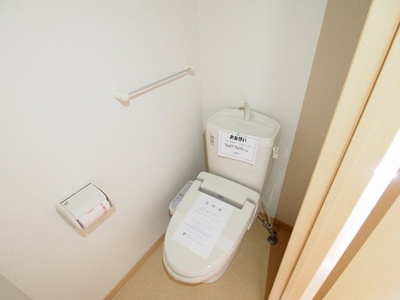 【トイレ】 | アンジュ　ヴィラ | トイレです