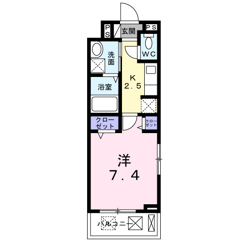 【間取り】 | ブリック　フェアリーⅣ