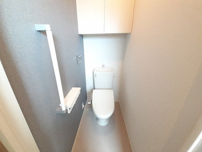 【トイレ】 | コンフォート長田Ⅱ | シンプルで使いやすいトイレです