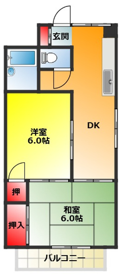 【間取り】 | 第2マンション北
