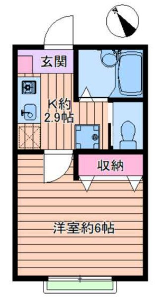 フローラネクストの間取り