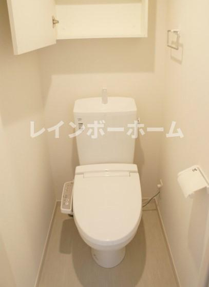 【仲介手数料：50％OFF】対象物件！のトイレ|シンプルで使いやすいトイレです