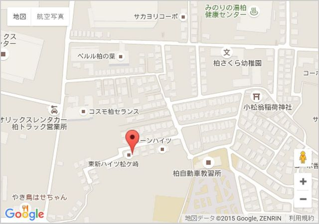 東新ハイツ の地図