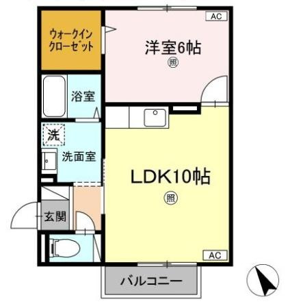 【間取り】 | ジュネスK